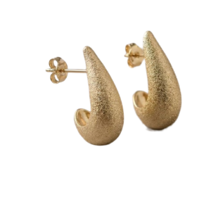 Golden Raindrop Earrings