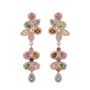Colorful Floral Earrings