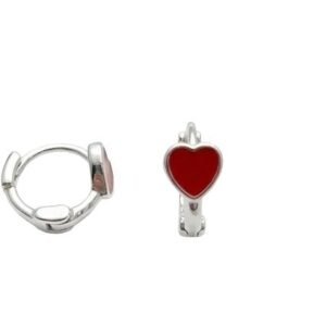 Heart hoop Earrings
