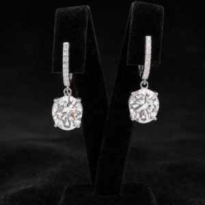 Classy Diamonds Hoops
