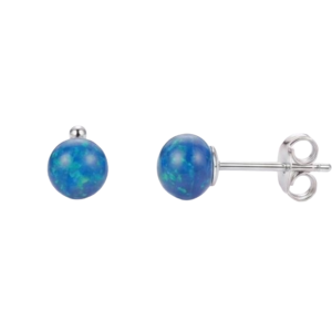 Opal Colored Round Studs