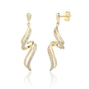 Stellar Spiral Earrings