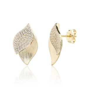 Golden Leaf Earrings