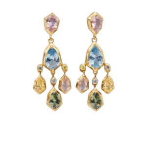 Colorful Chandelier Dangle Earrings