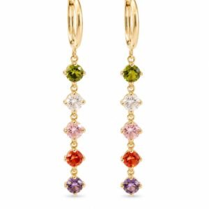 Rainbow Drop Earrings
