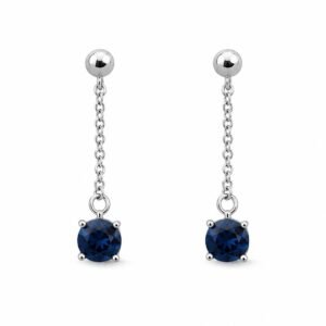 Blue Drop Earrings