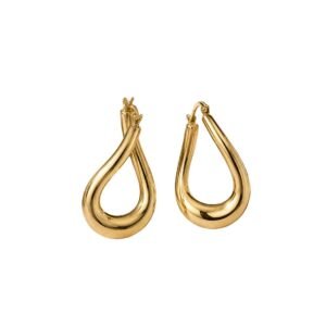 Flow Hoop Earrings