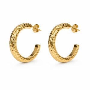 Hammered Hoops