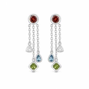 Triple Drop Earrings