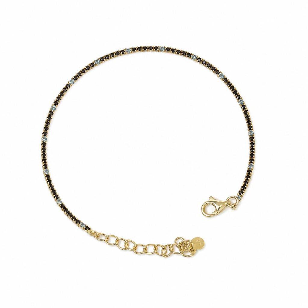 Silver Tennis Bracelet | Thin & Elegant