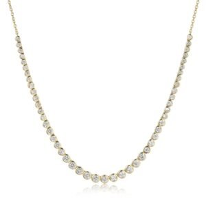 Aura Bezel Necklace