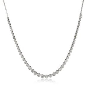 Aura Bezel Necklace