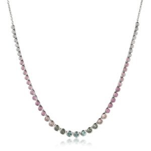 Aura Bezel Necklace