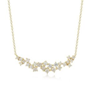 Pastel Cluster Necklace