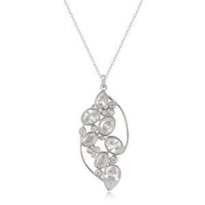 Gemstone cluster Necklace